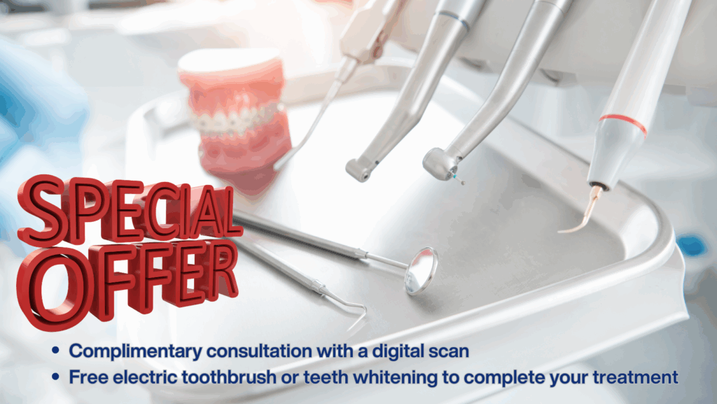 Special promo on clear aligners